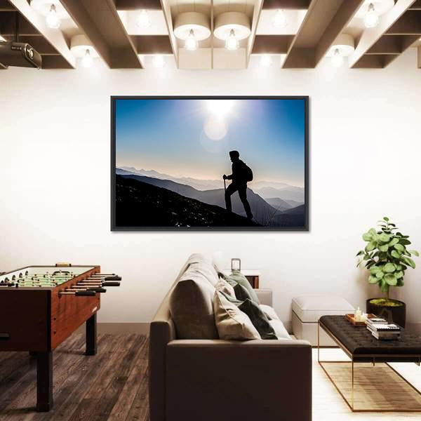 Step Into Success Canvas Wall Art-3 Horizontal-Gallery Wrap-25" x 16"-Tiaracle