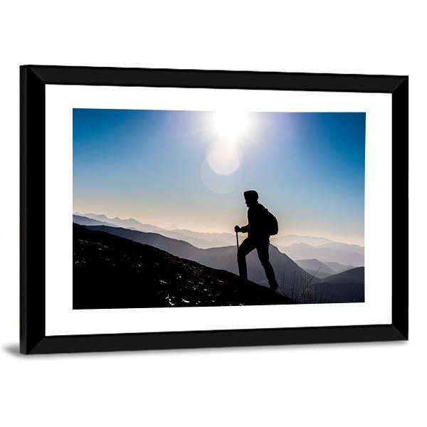 Step Into Success Canvas Wall Art-3 Horizontal-Gallery Wrap-25" x 16"-Tiaracle
