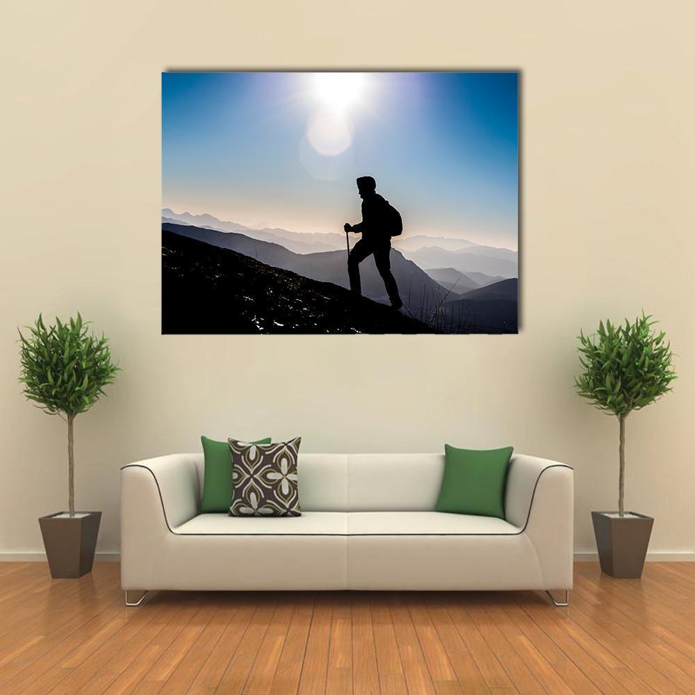 Step Into Success Canvas Wall Art-1 Piece-Gallery Wrap-48" x 32"-Tiaracle