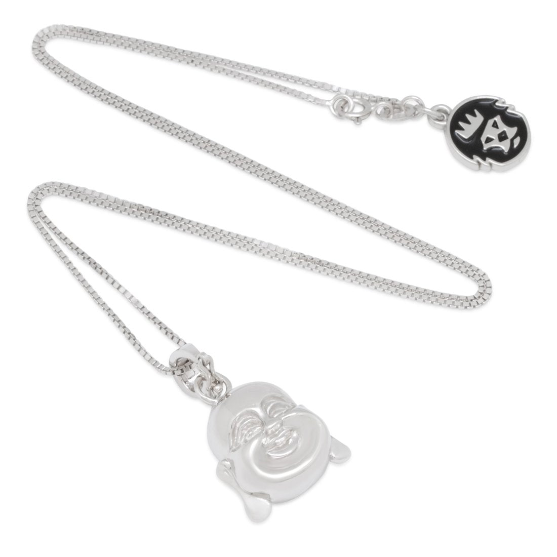 Sterling Silver Buddha of Perception Necklace