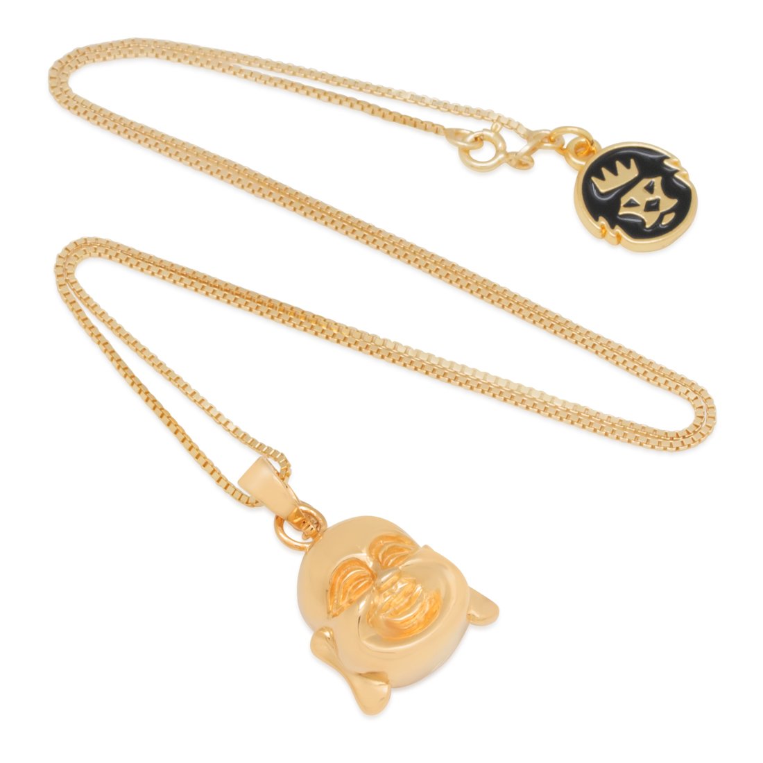 Sterling Silver Buddha of Perception Necklace