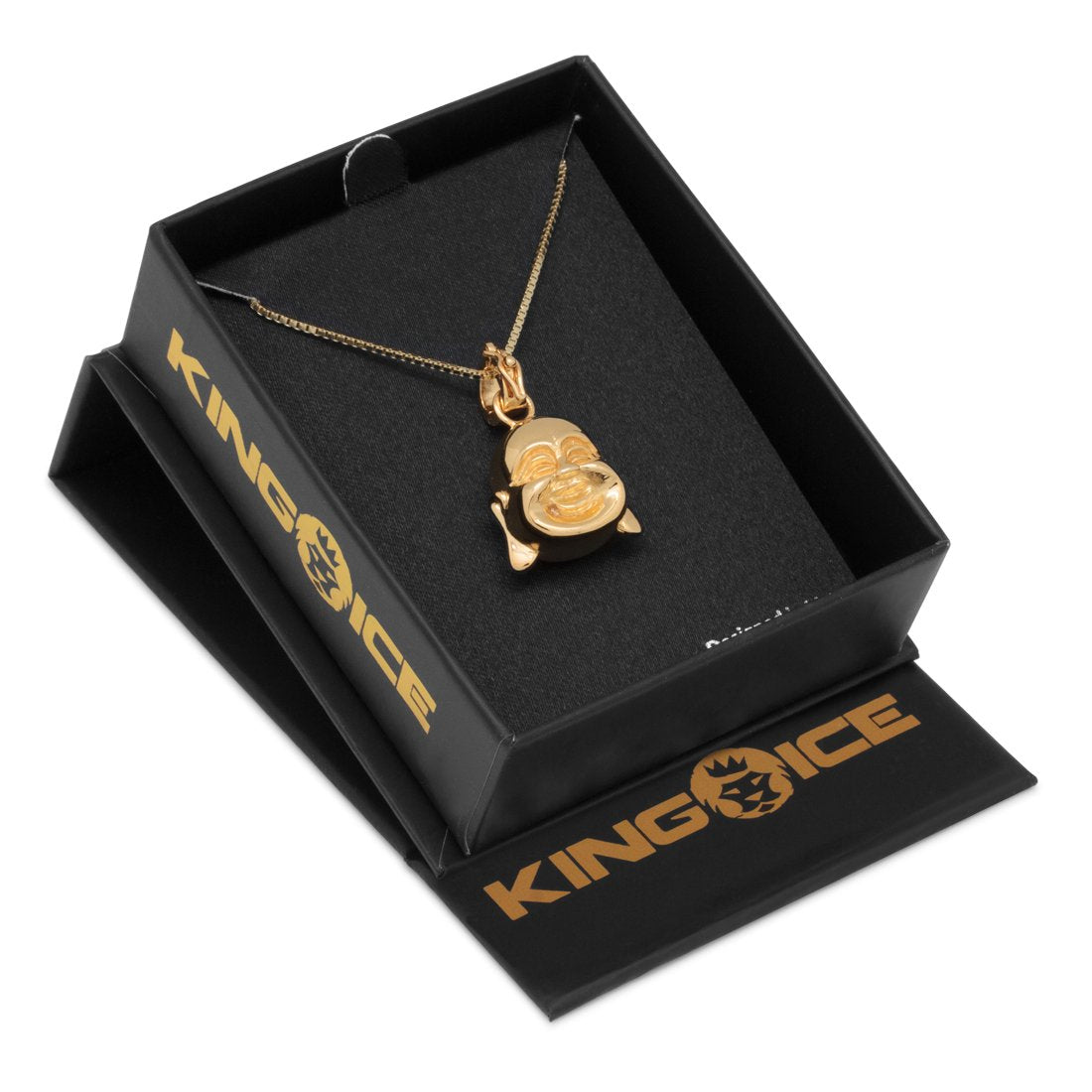 Sterling Silver Buddha of Perception Necklace