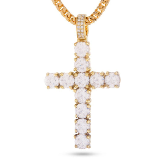 Sterling Silver Kingsman Cross Necklace