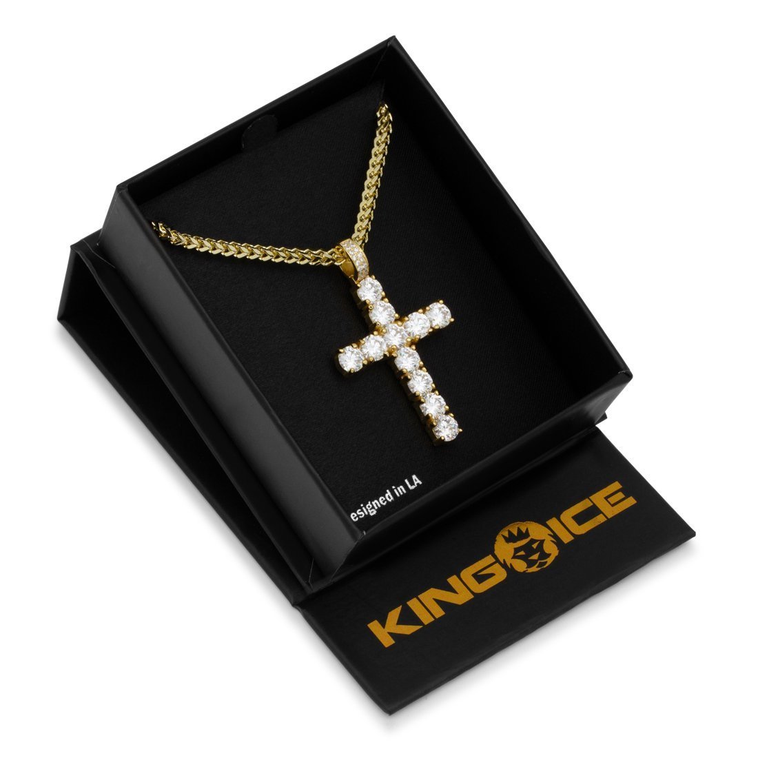 Sterling Silver Kingsman Cross Necklace