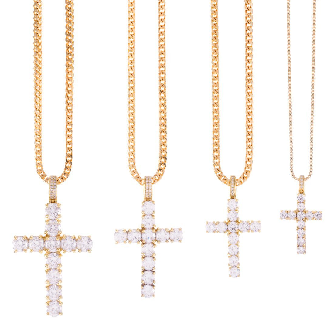 Sterling Silver Kingsman Cross Necklace