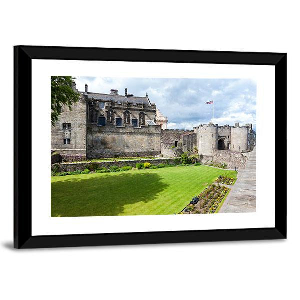 Stirling Castle Canvas Wall Art-3 Horizontal-Gallery Wrap-25" x 16"-Tiaracle