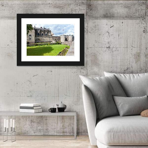 Stirling Castle Canvas Wall Art-3 Horizontal-Gallery Wrap-25" x 16"-Tiaracle