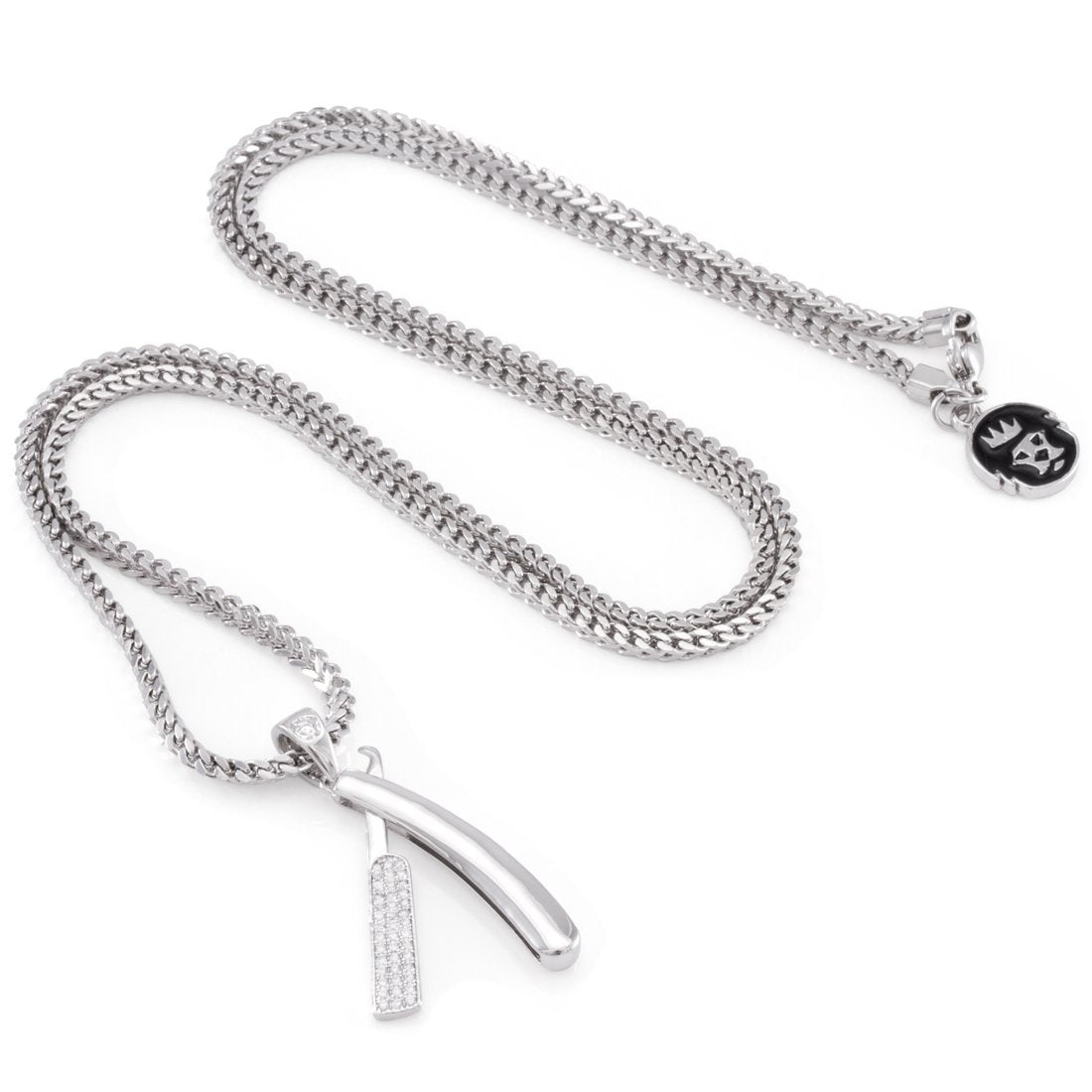 Straight RZR Barber Shop Necklace