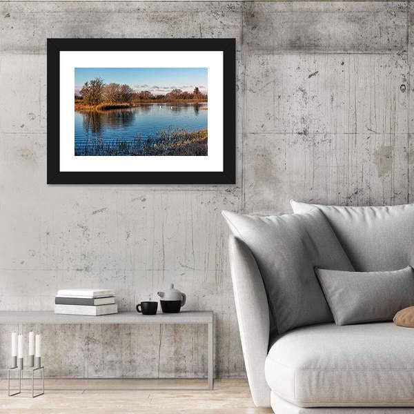 Stunning View Of A Scottish Loch Canvas Wall Art-3 Horizontal-Gallery Wrap-25" x 16"-Tiaracle