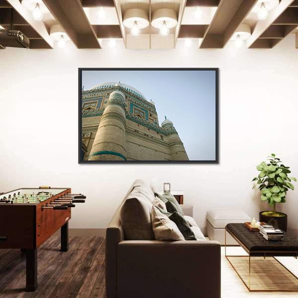 Sufi Saint Shrine Bahawalpur Pakistan Canvas Wall Art-3 Horizontal-Gallery Wrap-25" x 16"-Tiaracle