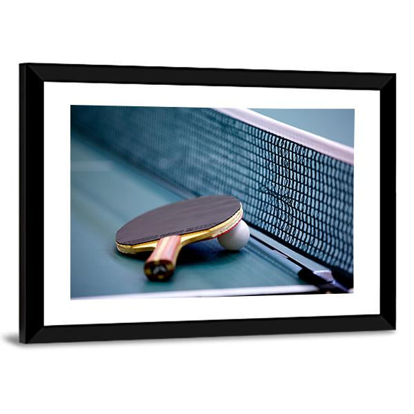 Table Tennis Canvas Wall Art-3 Horizontal-Gallery Wrap-25" x 16"-Tiaracle