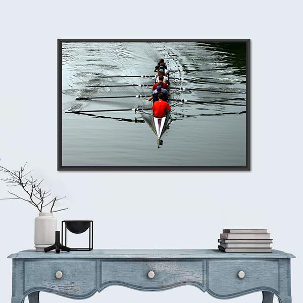 Teamwork For Success Canvas Wall Art-3 Horizontal-Gallery Wrap-25" x 16"-Tiaracle
