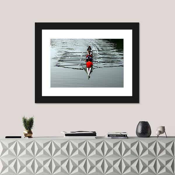 Teamwork For Success Canvas Wall Art-3 Horizontal-Gallery Wrap-25" x 16"-Tiaracle