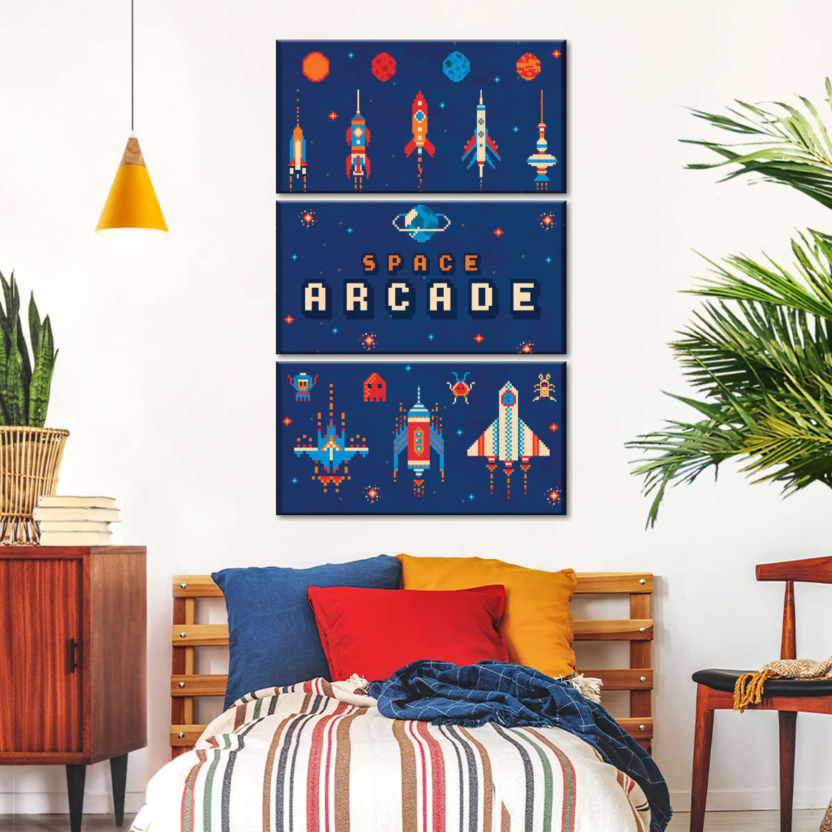 Raum Arcade Wandkunst