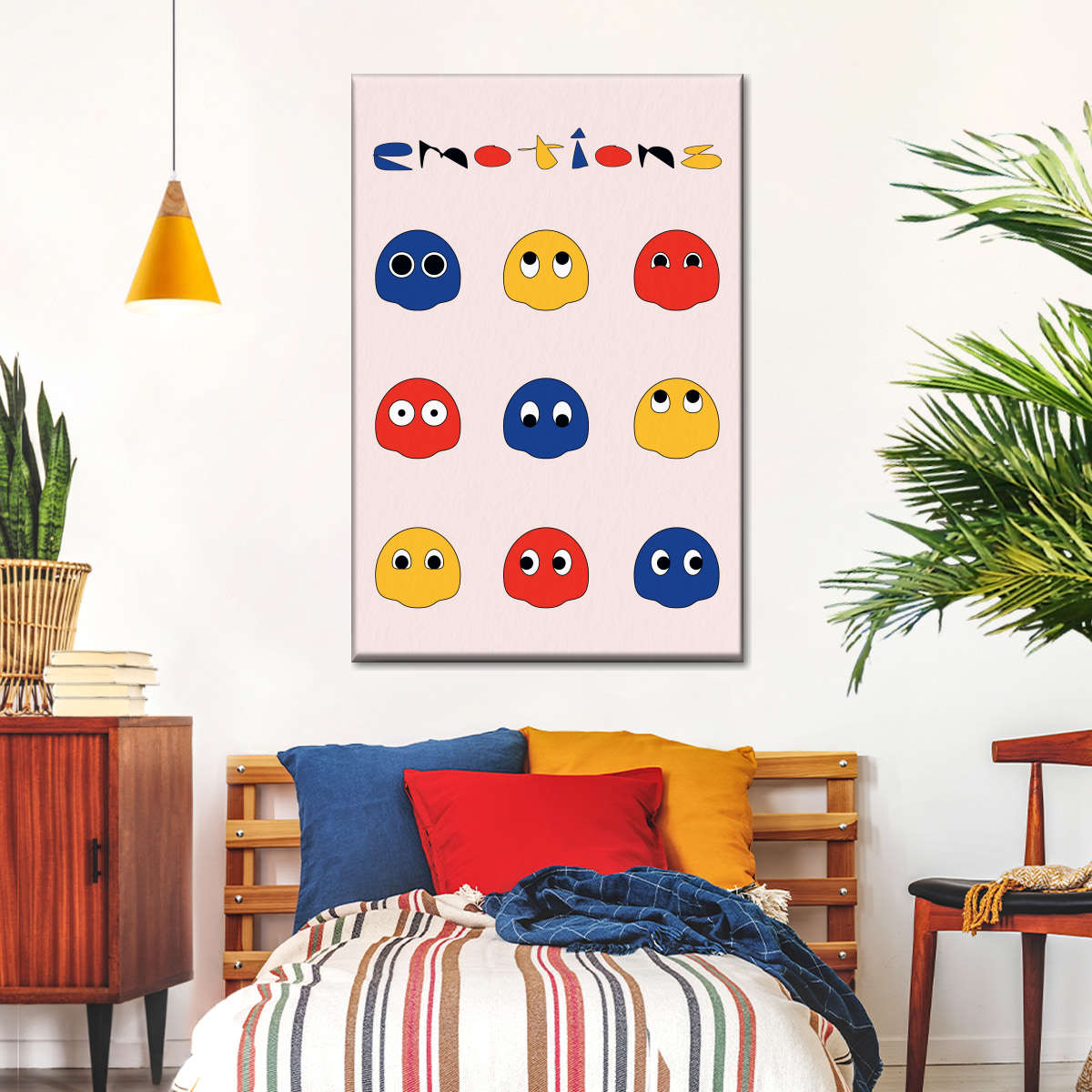 پیک مین بھوت وال آرٹ