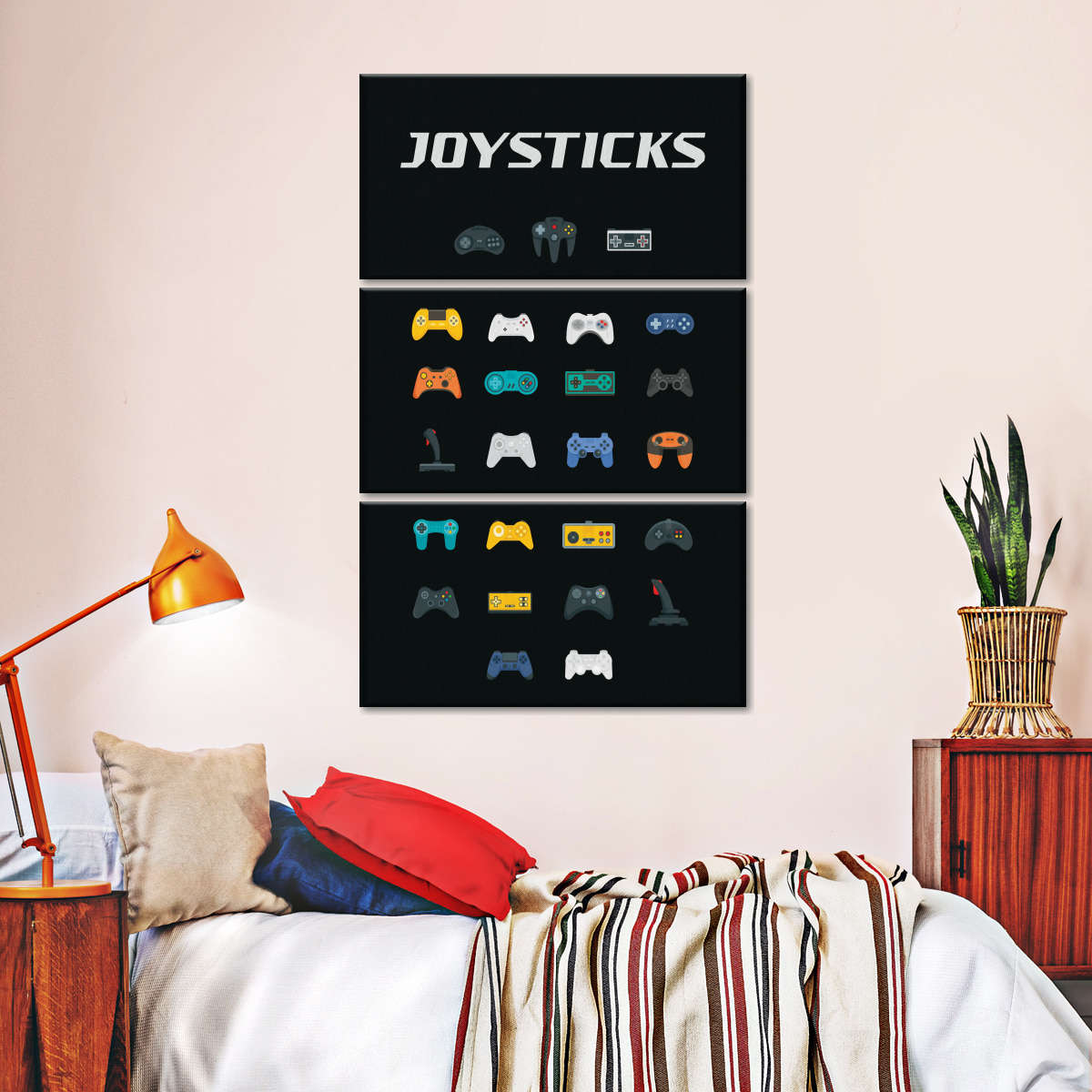 جوائس اسٹکس وال آرٹ