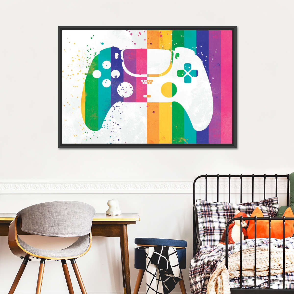 رینبو اسپلٹر کنٹرولر وال آرٹ