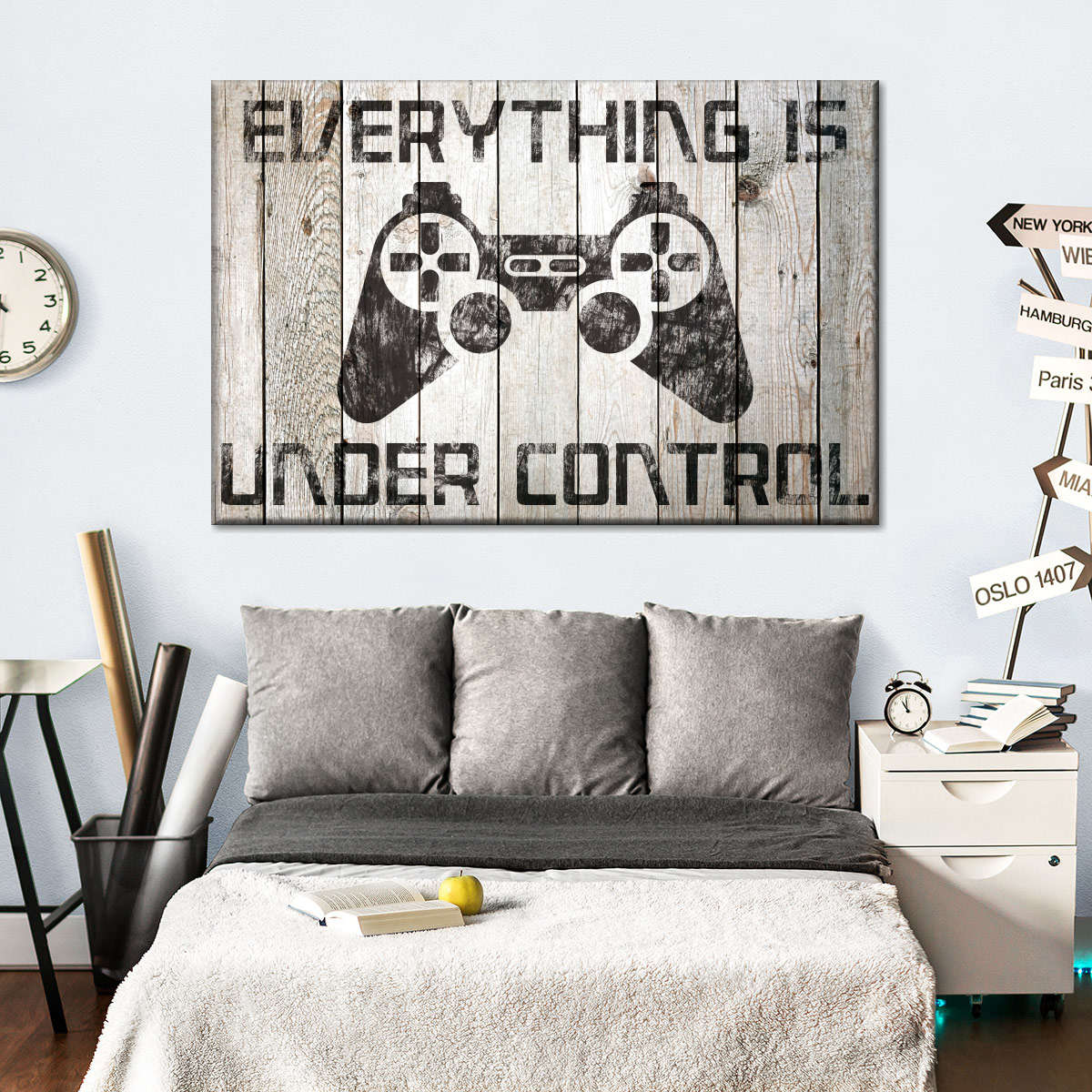 ہر چیز کنٹرول وال آرٹ کے تحت ہے