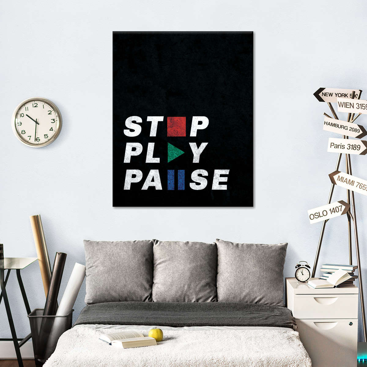 وال وال آرٹ کو کھیلنا بند کرو