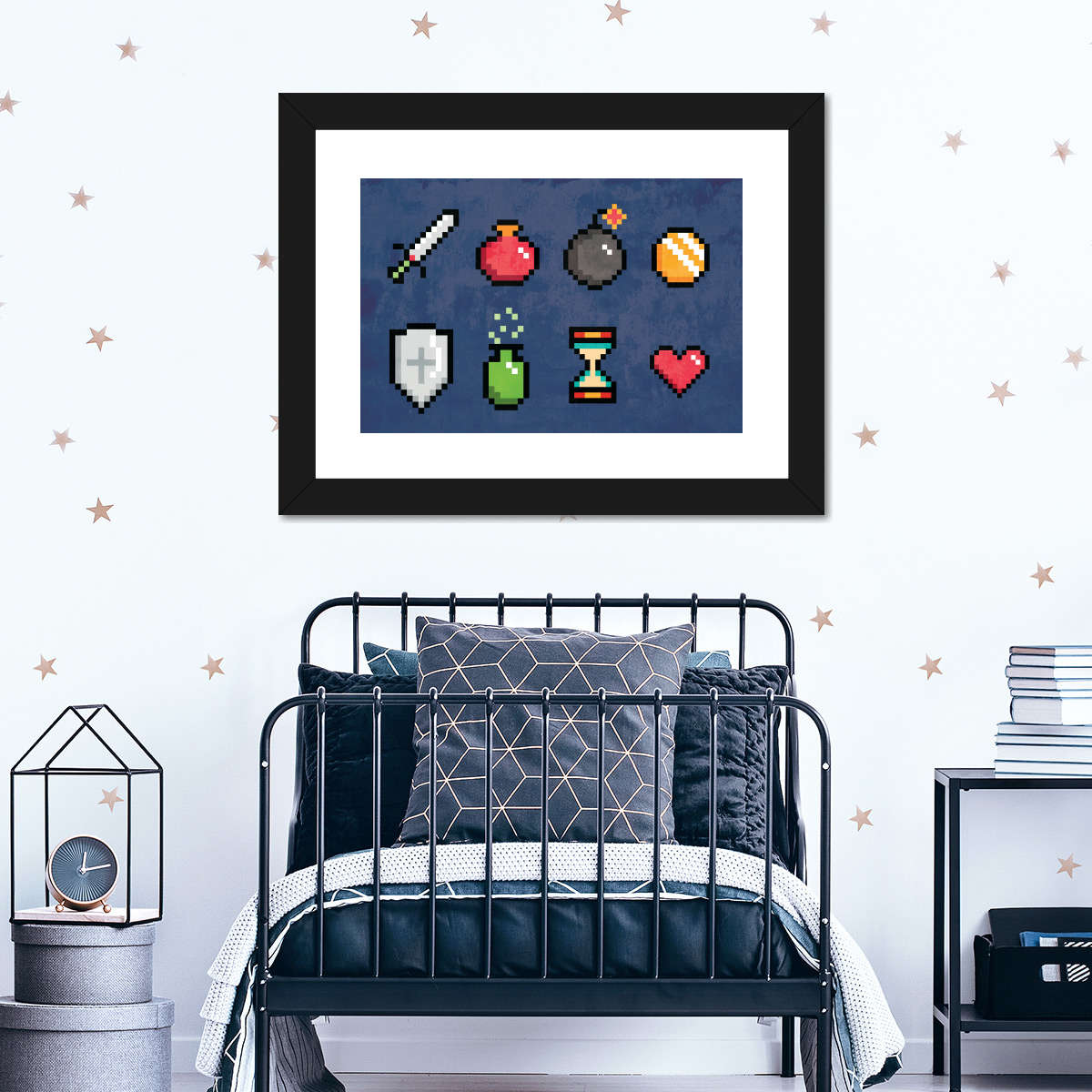 Minecraft -Ikonen Wandkunst