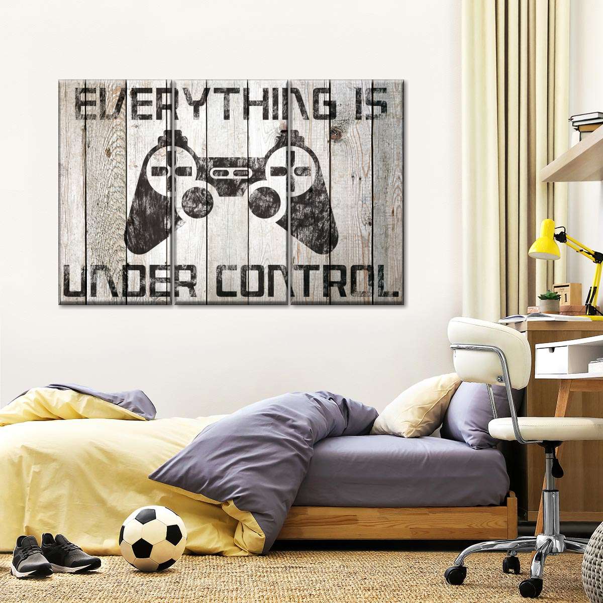 ہر چیز کنٹرول وال آرٹ کے تحت ہے