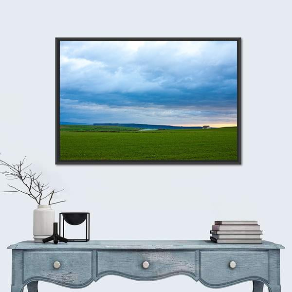 Tempest In Scotland Canvas Wall Art-3 Horizontal-Gallery Wrap-25" x 16"-Tiaracle