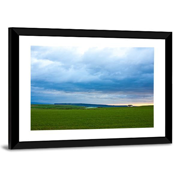 Tempest In Scotland Canvas Wall Art-3 Horizontal-Gallery Wrap-25" x 16"-Tiaracle