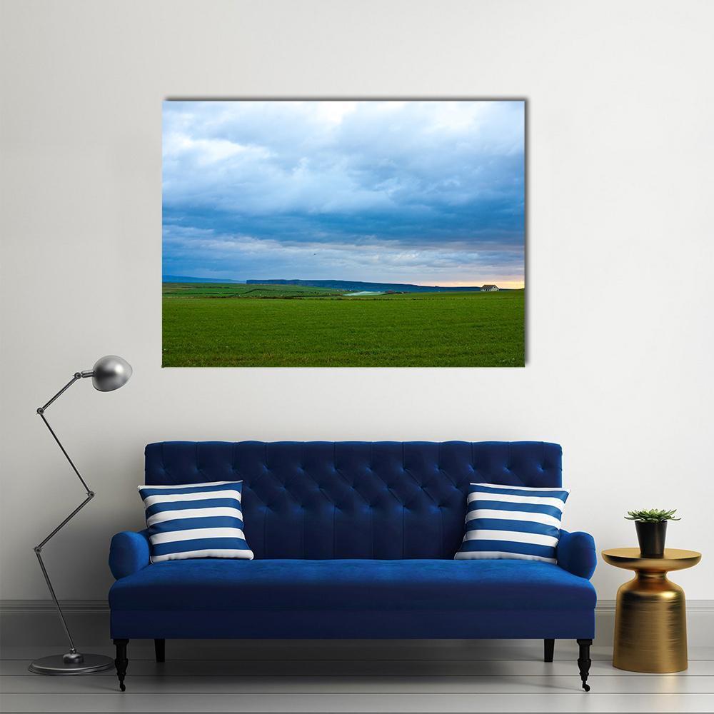 Tempest In Scotland Canvas Wall Art-1 Piece-Gallery Wrap-48" x 32"-Tiaracle