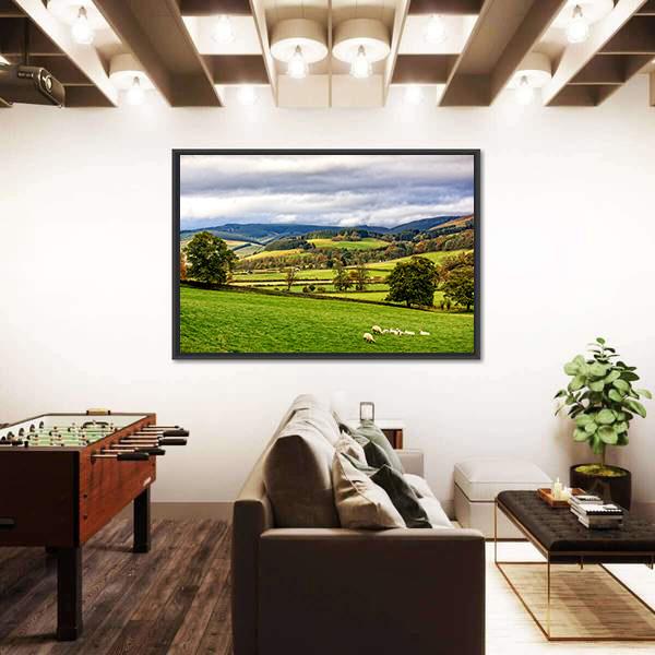 The Moorfoot Hills Canvas Wall Art-3 Horizontal-Gallery Wrap-25" x 16"-Tiaracle