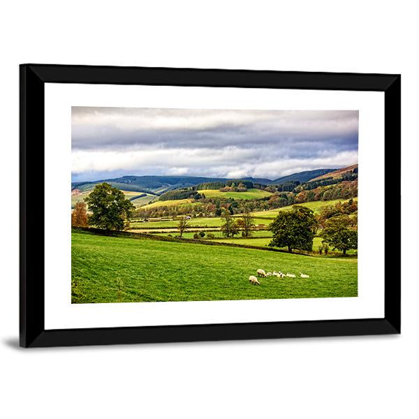 The Moorfoot Hills Canvas Wall Art-3 Horizontal-Gallery Wrap-25" x 16"-Tiaracle