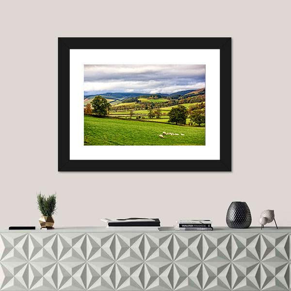 The Moorfoot Hills Canvas Wall Art-3 Horizontal-Gallery Wrap-25" x 16"-Tiaracle