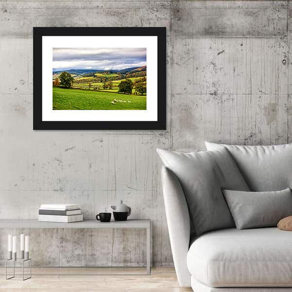 The Moorfoot Hills Canvas Wall Art-3 Horizontal-Gallery Wrap-25" x 16"-Tiaracle