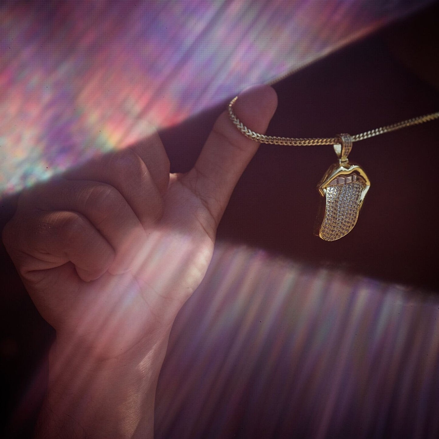 Halskette „Zunge der Begierde“