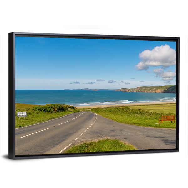 Towards Newgale Canvas Wall Art-3 Horizontal-Gallery Wrap-25" x 16"-Tiaracle