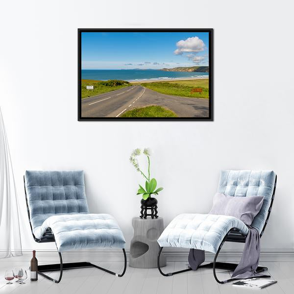Towards Newgale Canvas Wall Art-3 Horizontal-Gallery Wrap-25" x 16"-Tiaracle