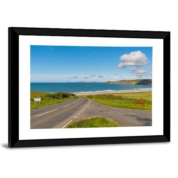 Towards Newgale Canvas Wall Art-3 Horizontal-Gallery Wrap-25" x 16"-Tiaracle