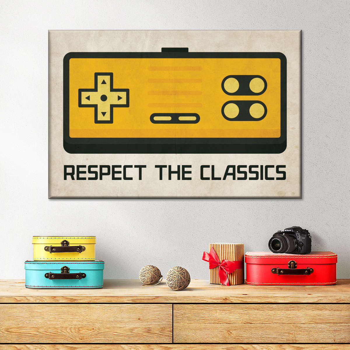 Respektieren Sie die Klassiker Wandkunst