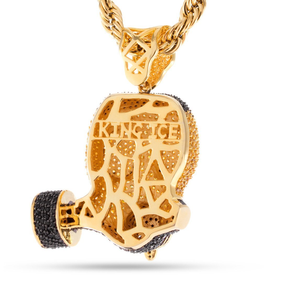 Two-Tone Gas Mask Necklace