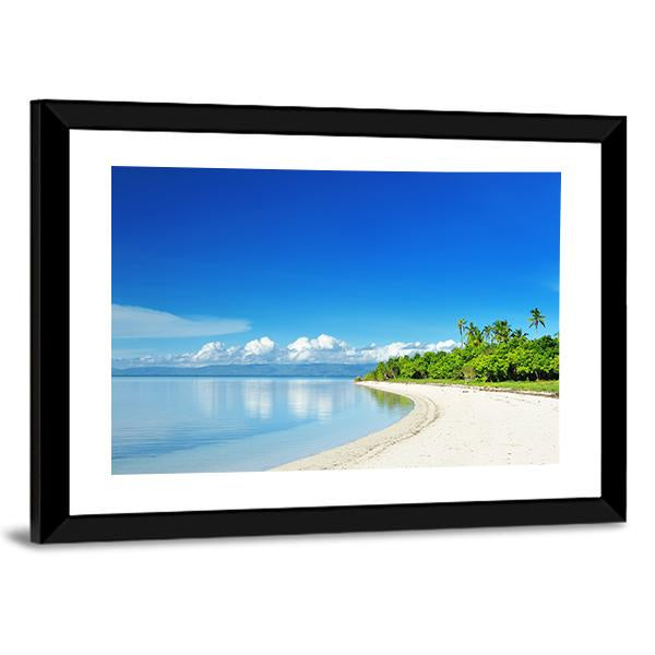 Uninhabited Island At Philippines Canvas Wall Art-3 Horizontal-Gallery Wrap-25" x 16"-Tiaracle