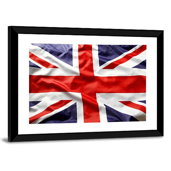 Union Jack Flag Canvas Wall Art-3 Horizontal-Gallery Wrap-25" x 16"-Tiaracle