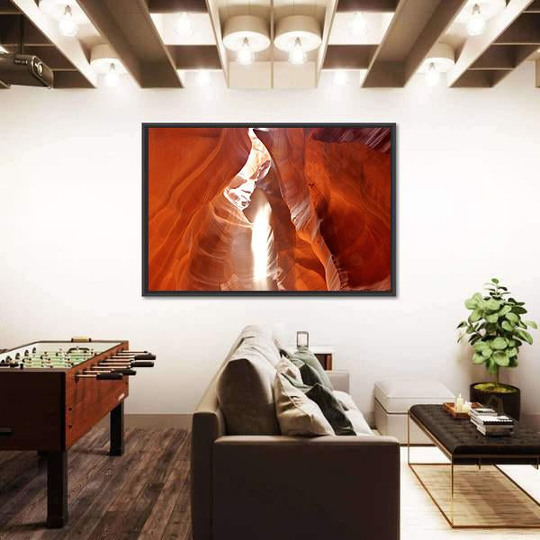 Upper Antelope Canyon Canvas Wall Art-3 Horizontal-Gallery Wrap-25" x 16"-Tiaracle