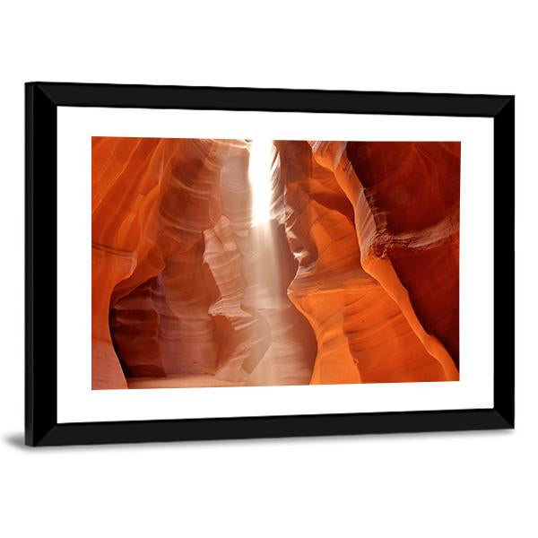 Upper Antelope Canyon Canvas Wall Art-3 Horizontal-Gallery Wrap-25" x 16"-Tiaracle