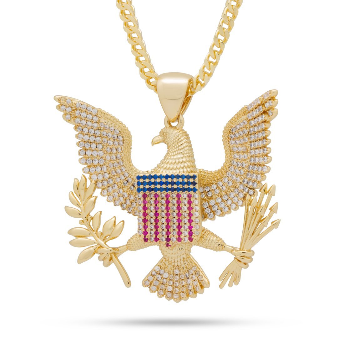 US Eagle Seal Necklace
