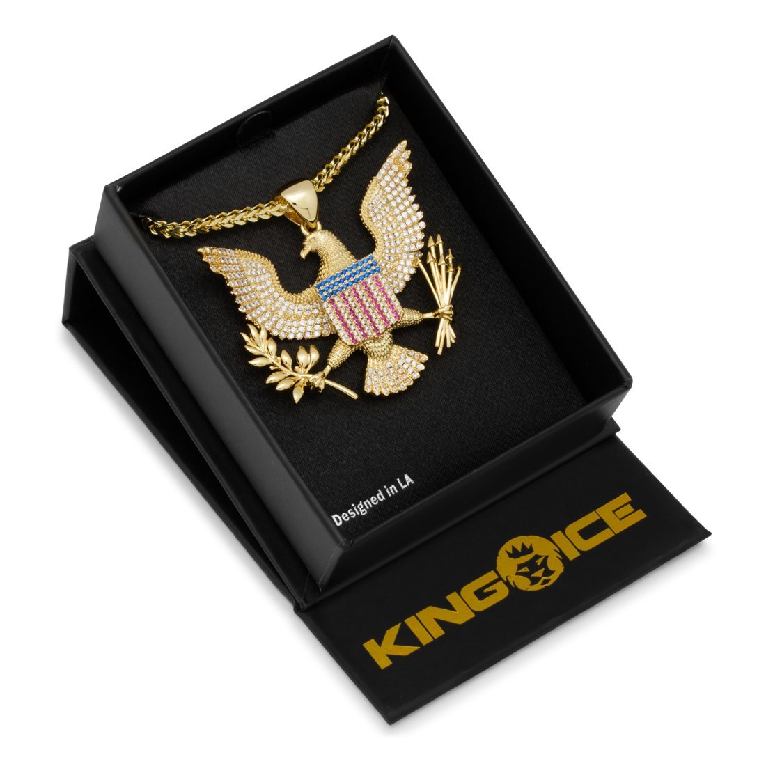 US Eagle Seal Necklace