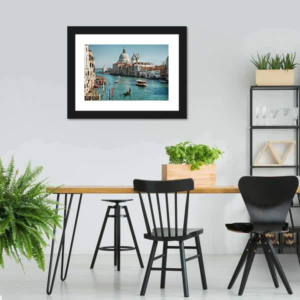 Venice In Daylight Canvas Wall Art-3 Horizontal-Gallery Wrap-25" x 16"-Tiaracle