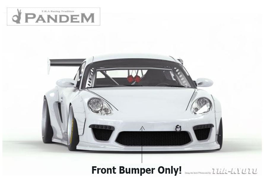 GReddy Pandem RB 09-12 Porsche Cayman V2 Front Bumper (gre17090521)