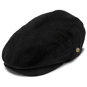 Entourage - Walrus Hats Ivy Cap aus Leinen/Baumwollmischung, Braun