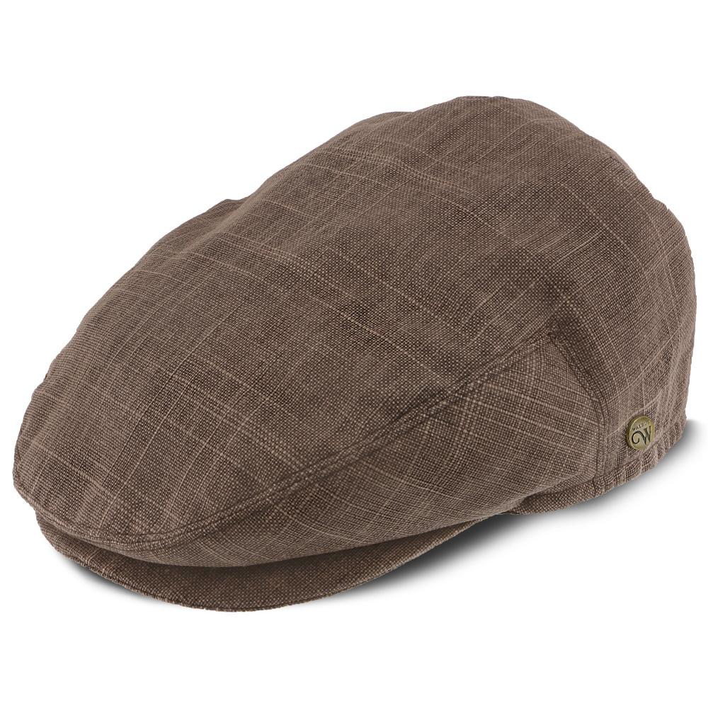 Downtown - Walrus Hats Ivy Cap aus Leinen/Baumwollmischung