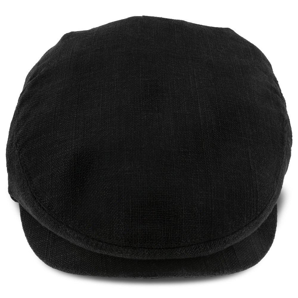 Entourage - Walrus Hats Ivy Cap aus Leinen/Baumwollmischung, Braun