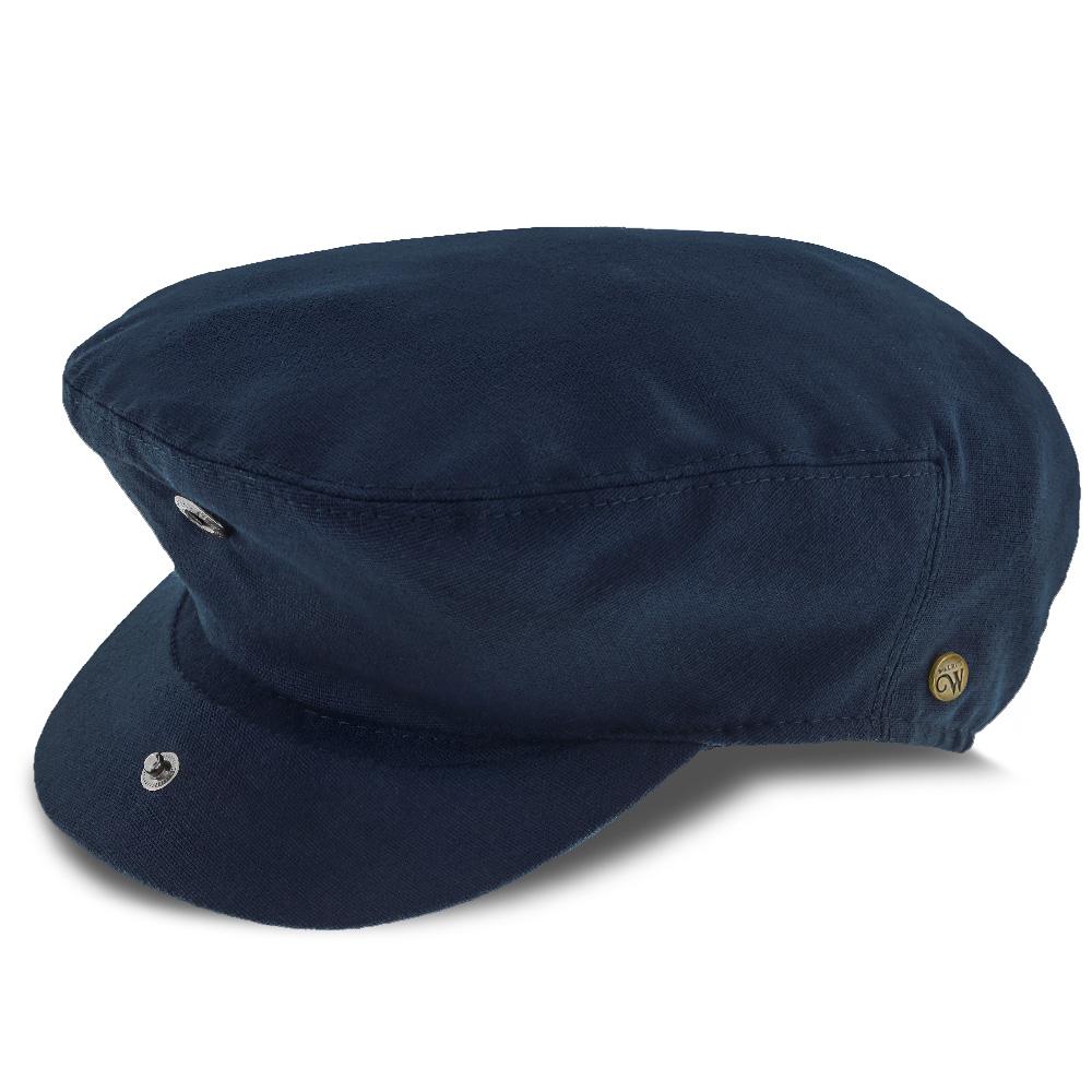 Happy Hour - Walrus Hats Ivy Cap aus hellbrauner Baumwolle